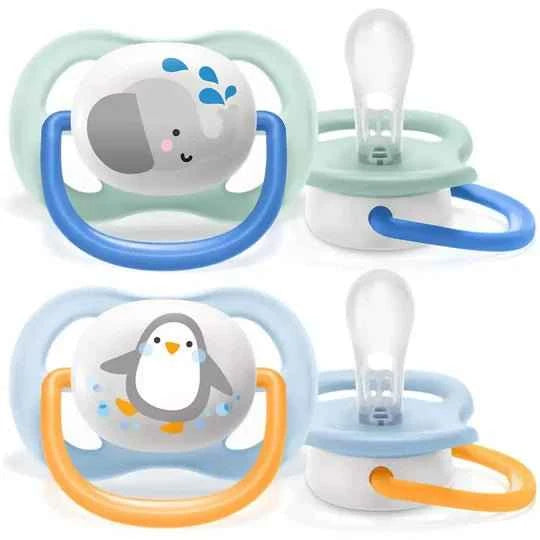 SUCETTE ORTHO 0-6M BOY ELEP/PENGB
