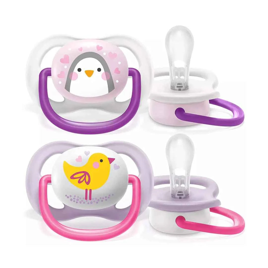 SUCETTE ORTHO 0-6M GIRL PENG/BIRDB
