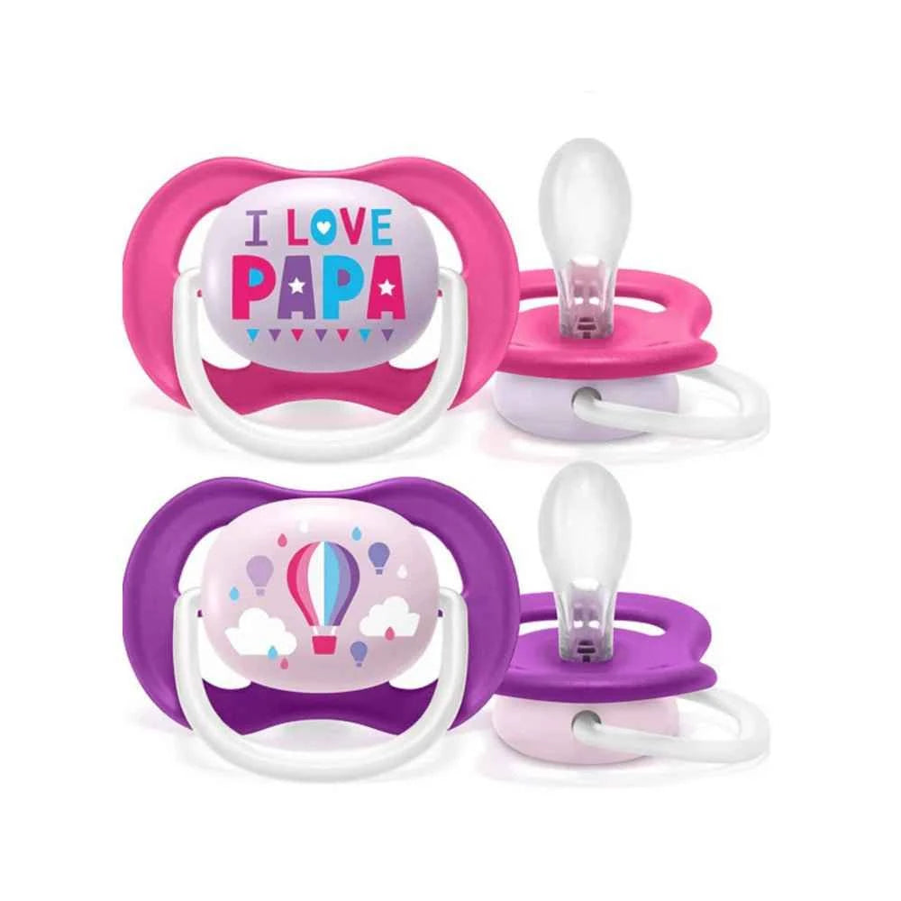 SUCETTE ORTHO 6-18M GIRL PAP/BALLOB