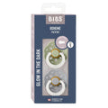 Sucettes BIBS Bohème Ronde Sage / Cloud - GLOW - Nanou's house - BIBS