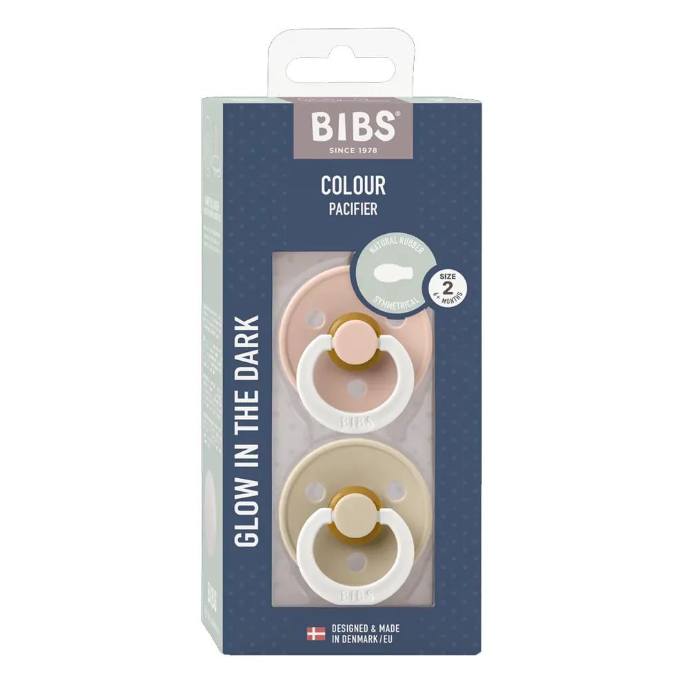 Sucettes BIBS Colour Blush / Vanilla - GLOW - Nanou's house - BIBS