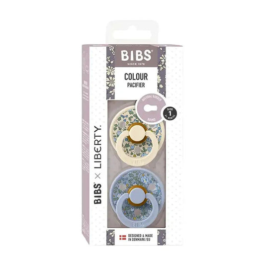 Sucettes BIBS Colour Round Eloise Dusty Blue Mix - Nanou's house - BIBS