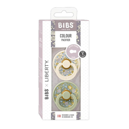 Sucettes BIBS Colour Round Eloise Sage Mix - Nanou's house - BIBS