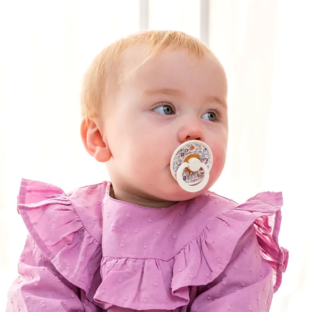 Sucettes BIBS Colour Round Eloise Sage Mix - Nanou's house - BIBS