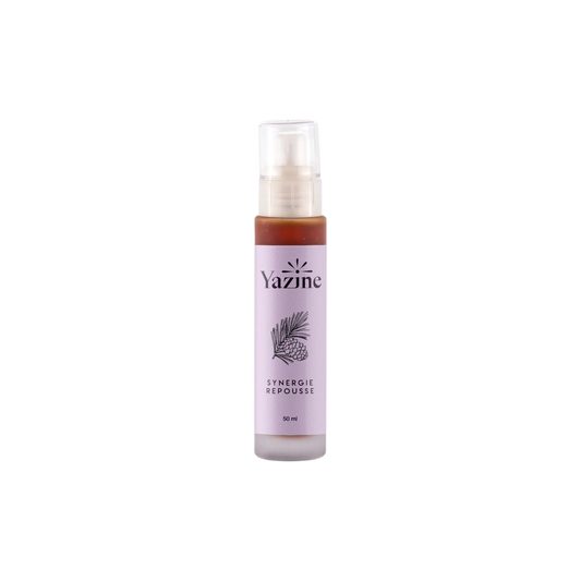 Synergie spéciale repousse Yazine – Huile capillaire naturelle stimulante disponible chez Nanou’s House Maroc