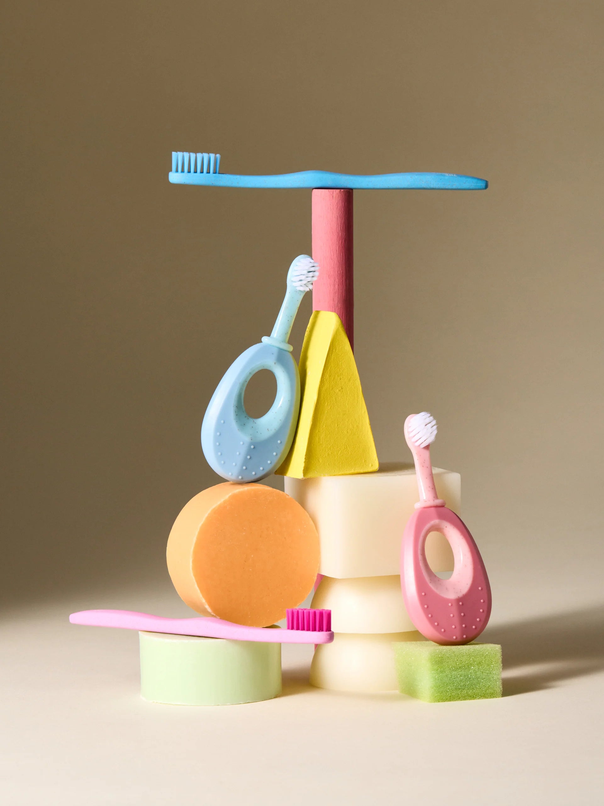 The Humble Co. – Brosse à dents bleu pour bébés à base de plantes - Nanou's house