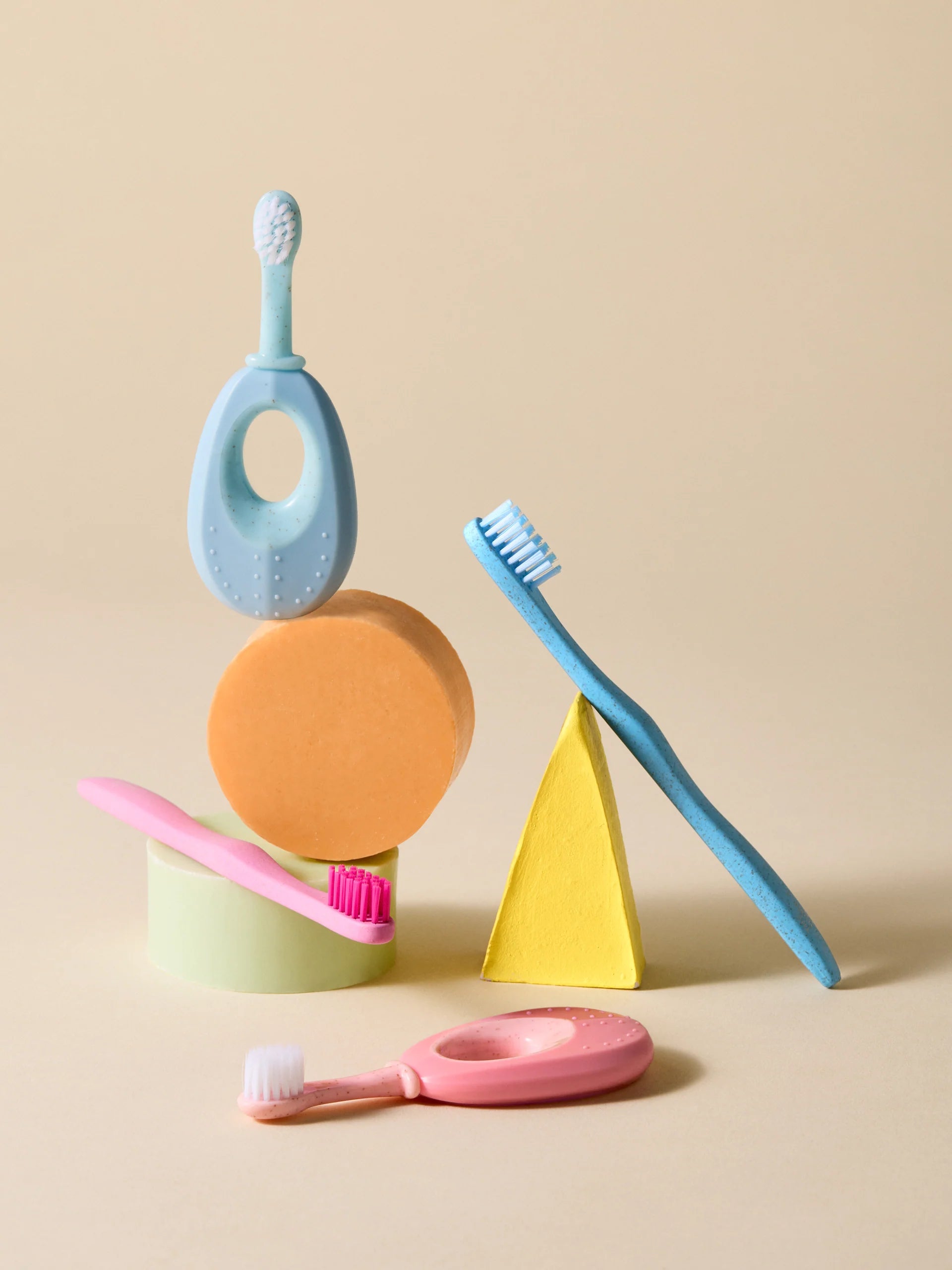 The Humble Co. – Brosse à dents bleu pour bébés à base de plantes - Nanou's house