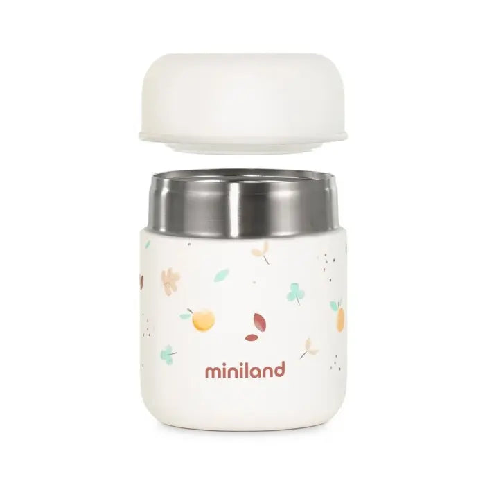 Miniland Thermos Aliments Solides Valencia 600ml vue ouverture large