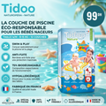 Tidoo Couche piscine T4 écologique 8 - 15 kg - Nanou's house - Tidoo