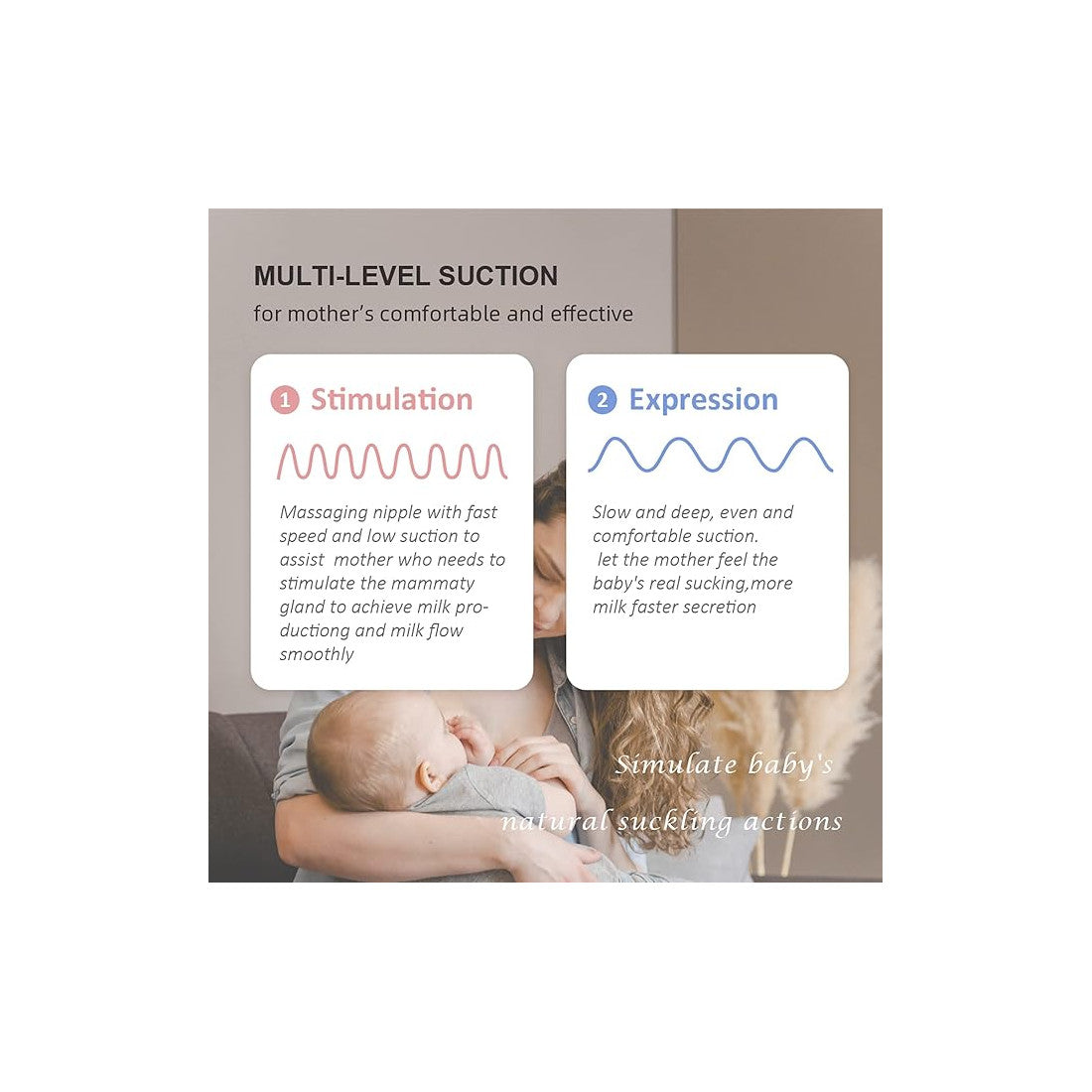 Tire-lait électrique mains libres Horigen – Nanou’s House