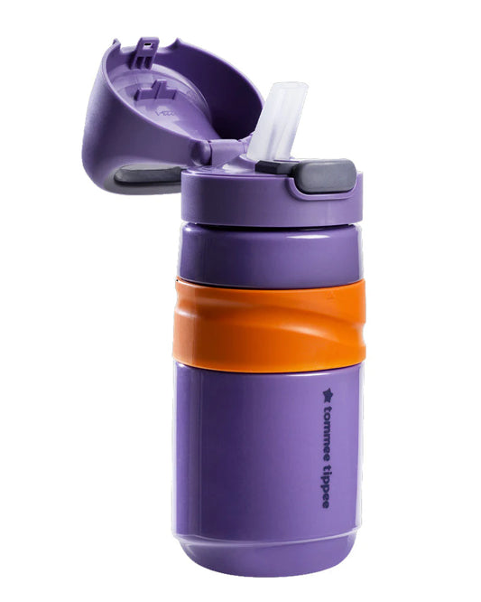Tommee Tippee – Gourde Anti-Fuite avec Paille 500ml – Mauve
