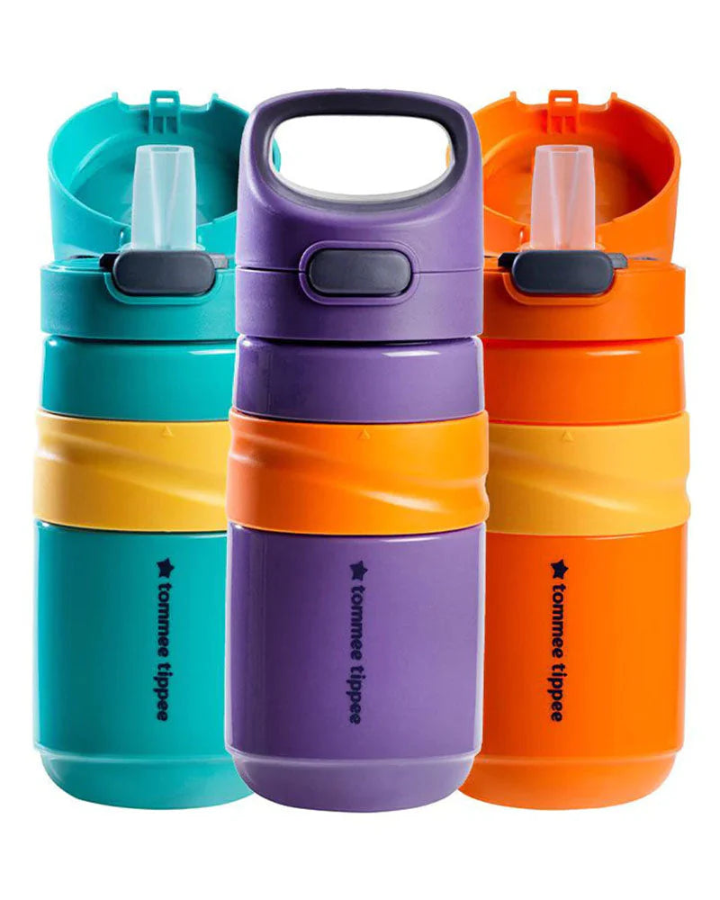 Tommee Tippee – Gourde Anti-Fuite avec Paille 500ml – Mauve - Nanou's house