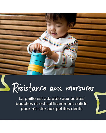 Tommee Tippee – Gourde Anti-Fuite avec Paille 500ml – Turquoise