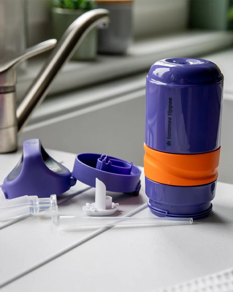 Tommee Tippee – Gourde Anti-Fuite avec Paille 500ml – Mauve