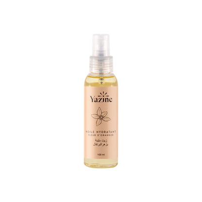 Voile Hydratant Fleur d’Oranger Yazine – soin hydratant naturel corps Maroc– Nanou’s House Maroc