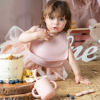 Bavoir YUMMY – accessoire repas bébé 9m+ - Nanou's house